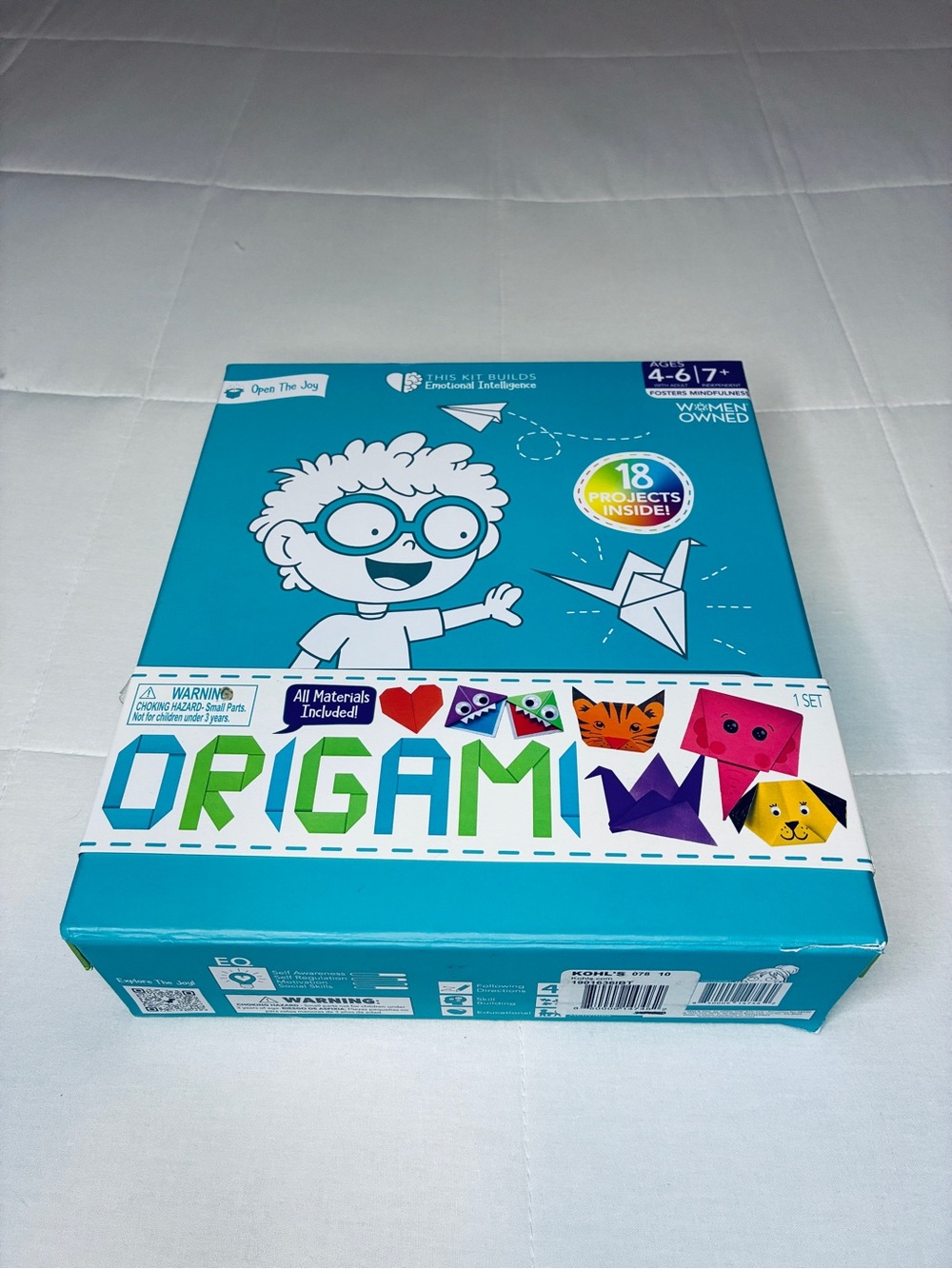 Origami Kids Craft Kit Fosters Mindfulness and Emotional Intelligence